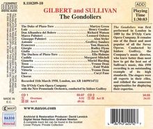 Arthur Sullivan (1842-1900): The Gondoliers, 2 CDs