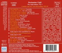 Benjamino Gigli- Edition Vol.3, CD