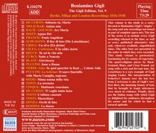 Benjamino Gigli- Edition Vol.9, CD