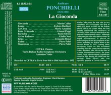 Amilcare Ponchielli (1834-1886): La Gioconda, 3 CDs