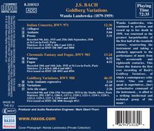 Johann Sebastian Bach (1685-1750): Goldberg-Variationen BWV 988, CD