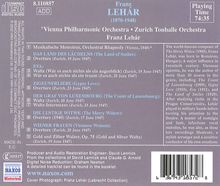 Franz Lehar (1870-1948): Lehar dirigiert Lehar, CD