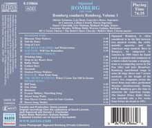 Sigmund Romberg (1887-1951): Romberg conducts Romberg Vol.1, CD