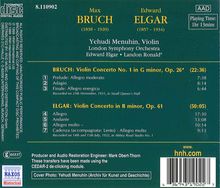 Yehudi Menuhin spielt Violinkonzerte, CD