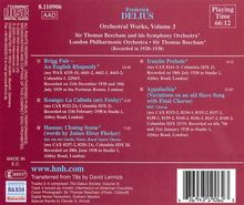 Frederick Delius (1862-1934): Orchesterwerke Vol.3, CD