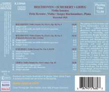 Fritz Kreisler &amp; Sergej Rachmaninoff, CD