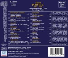 Maud Powell - Sämtliche Aufnahmen Vol.4, CD
