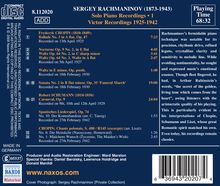 Sergej Rachmaninoff Vol.1, CD