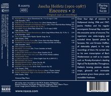 Jascha Heifetz - Encores Vol.2, CD