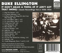 Duke Ellington (1899-1974): I Don't Mean A Thing: Classic Recordings Vol.2, CD