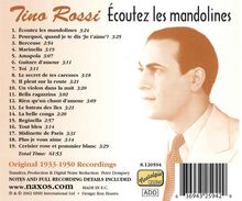 Tino Rossi: Ecoutez Les Mandolines, CD