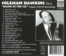 Coleman Hawkins (1904-1969): Hawk In The 30s - Vol. 2 ( 1933 - 1939), CD