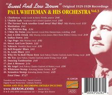 Paul Whiteman: Sweet And Low Down, CD