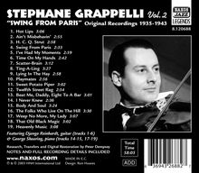Stephane Grappelli (1908-1997): Swing From Paris Vol. 2, CD