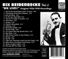 Bix Beiderbecke (1903-1931): Bix Lives Volume 2, CD