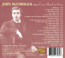 John McCormack: Come Back To Erin, CD