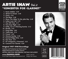 Artie Shaw (1910-2004): Concertos For Clarinet, CD