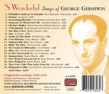 'S Wonderful - Songs Of George Gershwin, CD