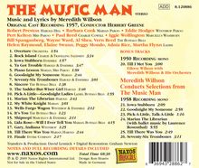 Meredith Willson (1902-1984): Musical: The Music Man:Original Broadway Cast, CD