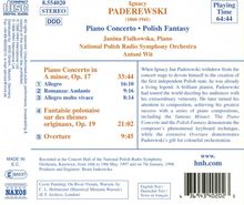 Ignaz Paderewski (1860-1941): Klavierkonzert op.17, CD