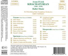 Aram Khachaturian (1903-1978): Ballettsuiten, CD