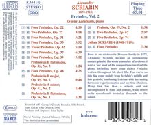 Alexander Scriabin (1872-1915): Preludes Vol.2, CD