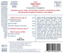 Carl Nielsen (1865-1931): Klarinettenkonzert op.57, CD