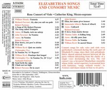 Elizabethan Songs &amp; Consort Music, CD