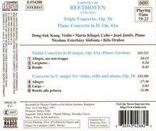 Ludwig van Beethoven (1770-1827): Tripelkonzert op.56, CD