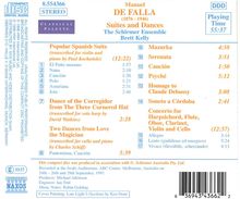 Manuel de Falla (1876-1946): Cembalokonzert, CD