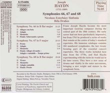 Joseph Haydn (1732-1809): Symphonien Nr.66-68, CD