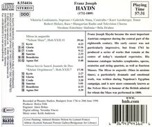 Joseph Haydn (1732-1809): Messen Nr.7 &amp; 11 (Kl.Orgelsolo &amp; Nelson), CD