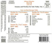 Johann Sebastian Bach (1685-1750): Partiten &amp; Sonaten f.Violine BWV 1004-1006, CD