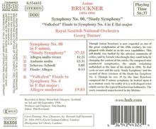 Anton Bruckner (1824-1896): Symphonie f-moll (1863), CD