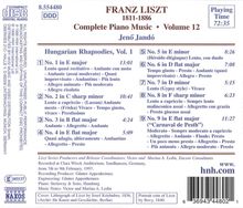 Franz Liszt (1811-1886): Klavierwerke Vol.12, CD