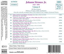 Johann Strauss II (1825-1899): 100 Walzer, Ouvertüren, Polkas, Märsche Vol.8, CD