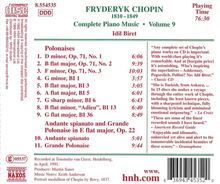 Frederic Chopin (1810-1849): Polonaisen Nr.8-16, CD