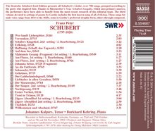 Franz Schubert (1797-1828): Lieder "Goethe-Lieder" Vol.3, CD