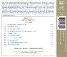 Franz Schubert (1797-1828): Lieder "Schiller-Lieder" Vol.1, CD