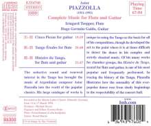 Astor Piazzolla (1921-1992): Histoire du Tango für Flöte &amp; Gitarre, CD