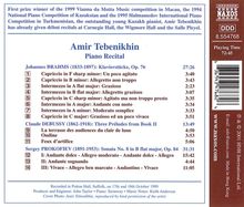 Amir Tebenikhin,Klavier, CD