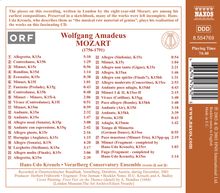 Wolfgang Amadeus Mozart (1756-1791): Fragmente, CD