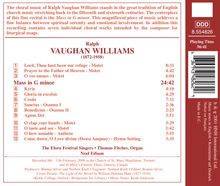 Ralph Vaughan Williams (1872-1958): Messe g-moll, CD