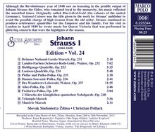 Johann Strauss I (1804-1849): Johann Strauss Edition Vol.24, CD