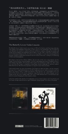 Gang Chen (geb. 1935): Violinkonzert "Butterfly Lovers" (50th Anniversary-Edition), 1 CD und 1 DVD