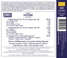 Louis Spohr (1784-1859): Streichquartette Vol.14, 2 CDs