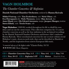 Vagn Holmboe (1909-1996): Sämtliche Kammerkonzerte Nr.1-13, 6 CDs