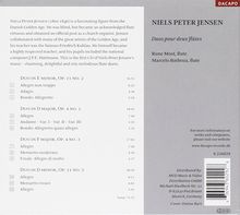 Niels Peter Jensen (1802-1846): Duos für 2 Flöten op.4 Nr.1 &amp; 3 &amp; op.11 Nr.2 &amp; 3, CD