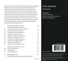 Poul Ruders (geb. 1949): Violinkonzert Nr.1, CD
