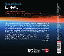 Bent Sörensen (geb. 1958): Klavierkonzert "La Notte", CD